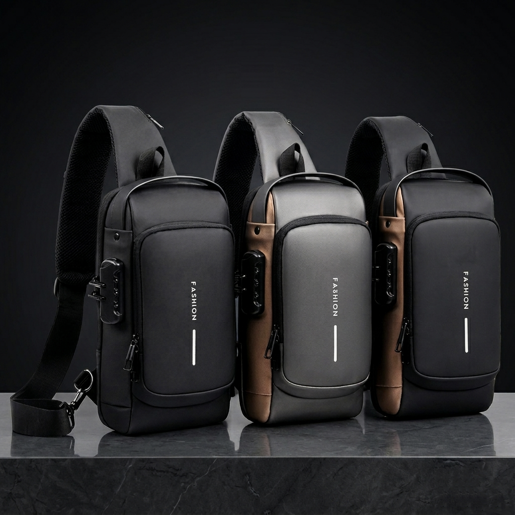 Anti-Theft Sling Crossbody Backpack – Smart, Stylish & Secure