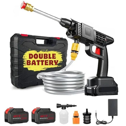 Rechargeable Wireless Car Wash Machine – Cordless High-Pressure Spray Gun