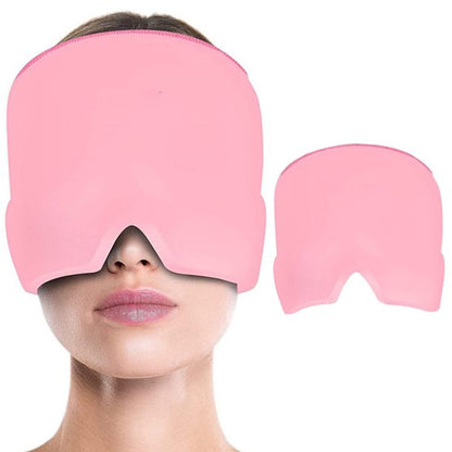 Headache Relief Hat For Migraine Relief, Tension, One Size Fits All Headache Cap With Reusable Ice Gel Pack