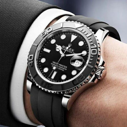 Full Black,Golden &Silver  Signature Watch For Men