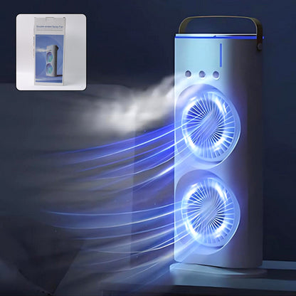 Portable Tower Mist Spray Cooling  Fan + Get Special Gift Free