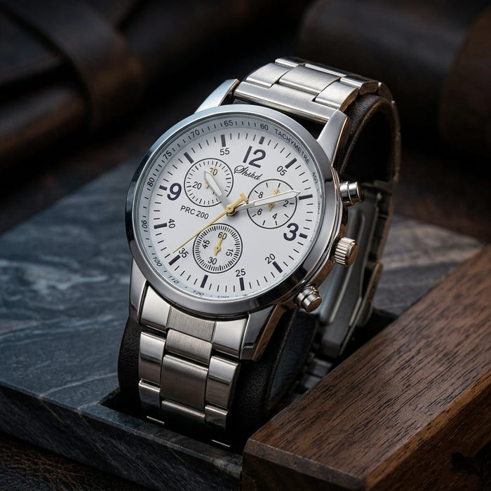 Chronograph Stainless Steel Watch