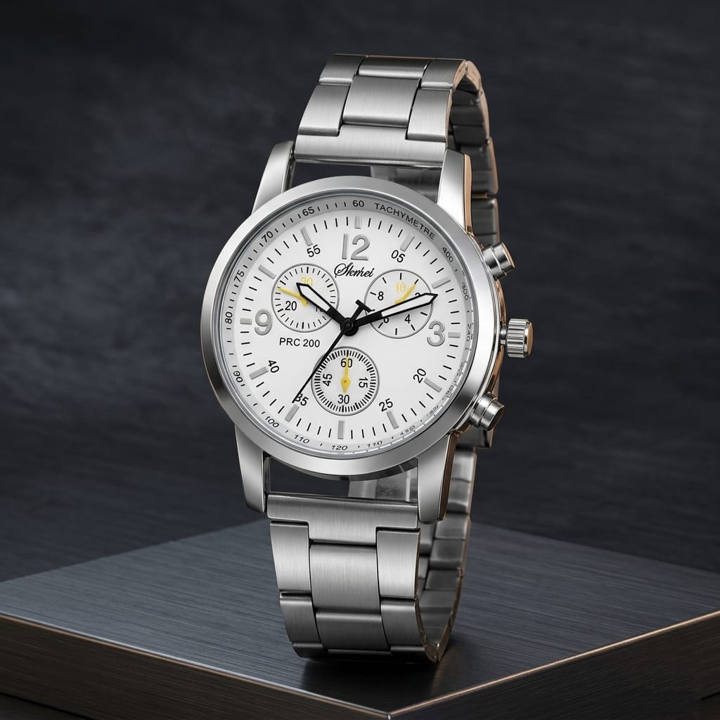 Chronograph Stainless Steel Watch
