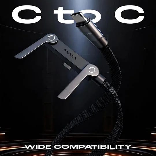 240W 4-in-1 Retractable Fast Charging Cable