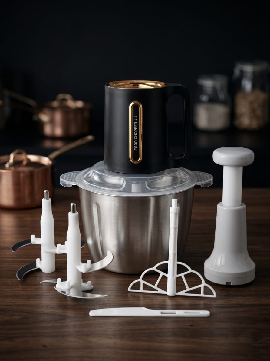 Silver Crest Electric & Manual Food Chopper