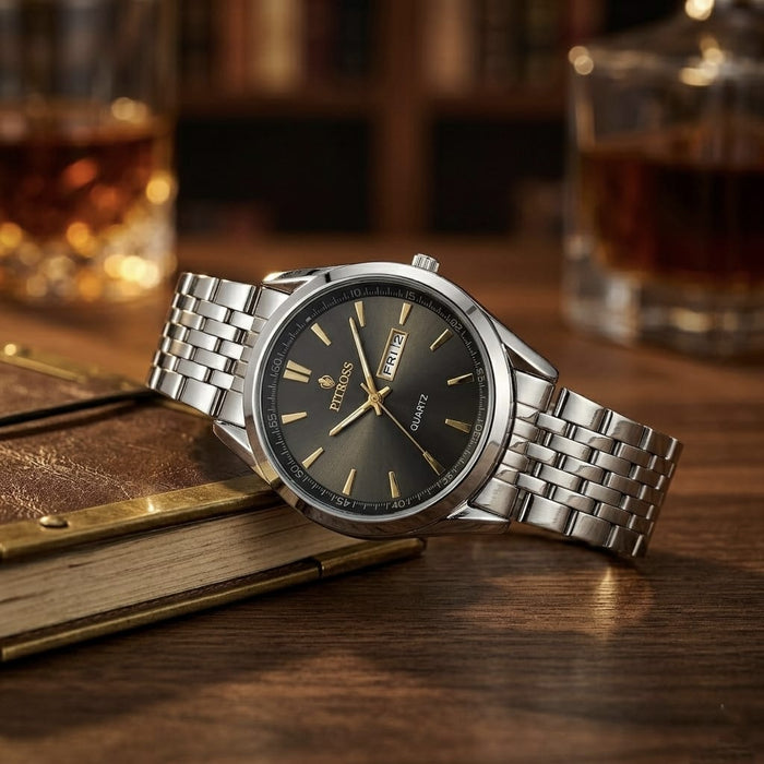 Stainless quartz diver Watch