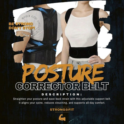 Adjustable Posture Corrector Belt for Waist and Bk Support