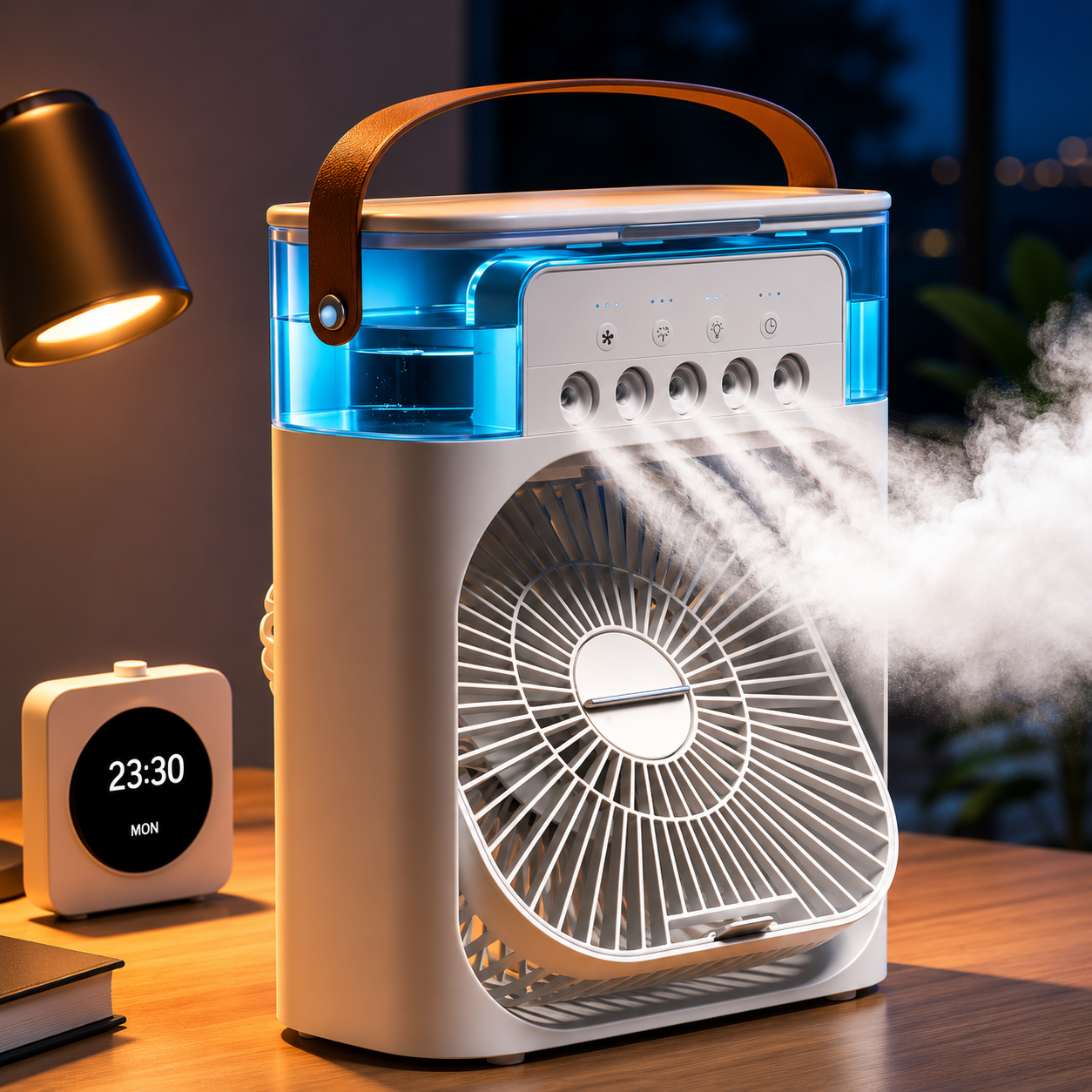 Mist Cooling Fan - Mini Air Cooler | USA Quality