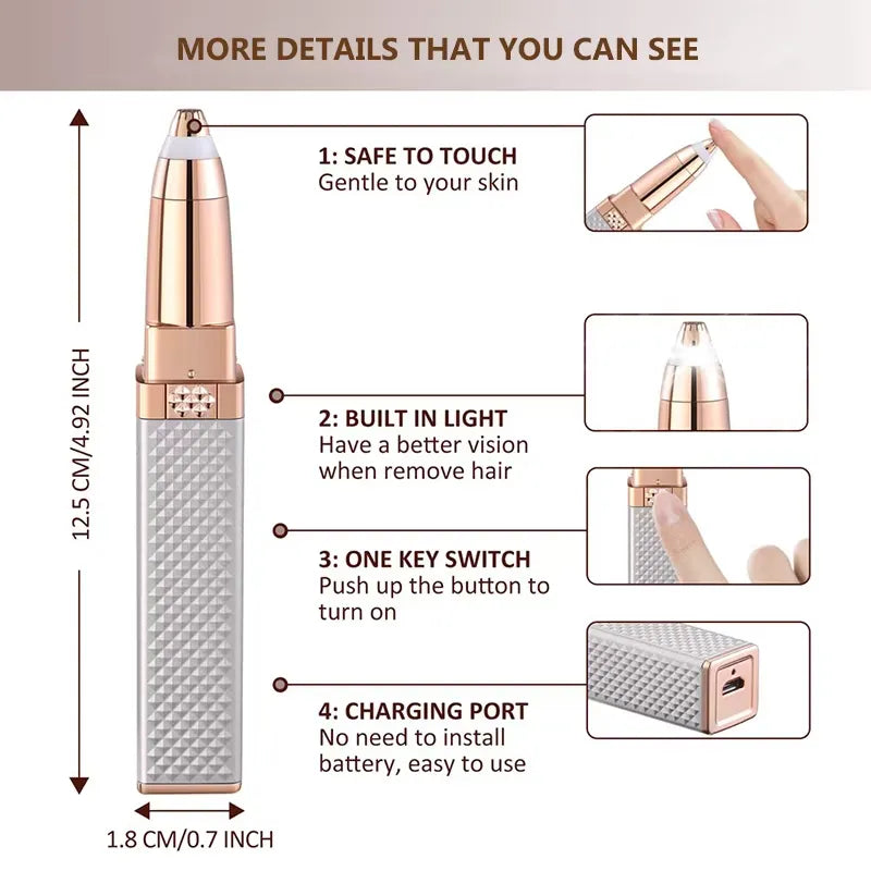 2 in 1 Blawless Hair Remover