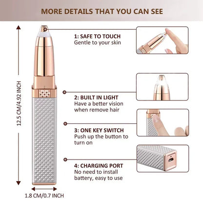 2 in 1 Blawless Hair Remover